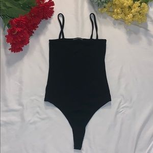 Black Brandy Melville bodysuit